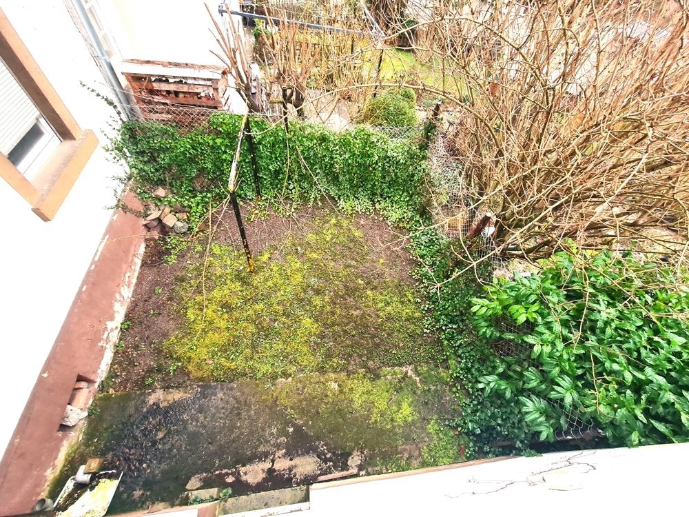 ein Blick auf die Terrasse