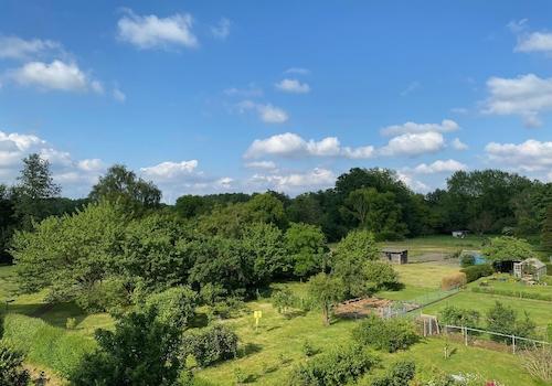 Aussicht von der Dachterrasse