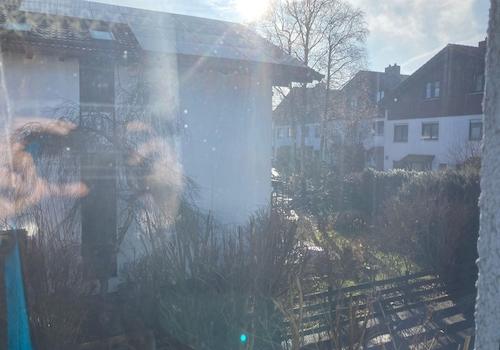 Blick aus Badezimmer nach Oste