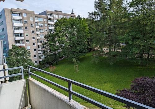 Ruhige Lage, Blick auf Spielpl