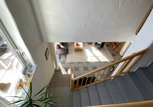 Blick von der Galerie