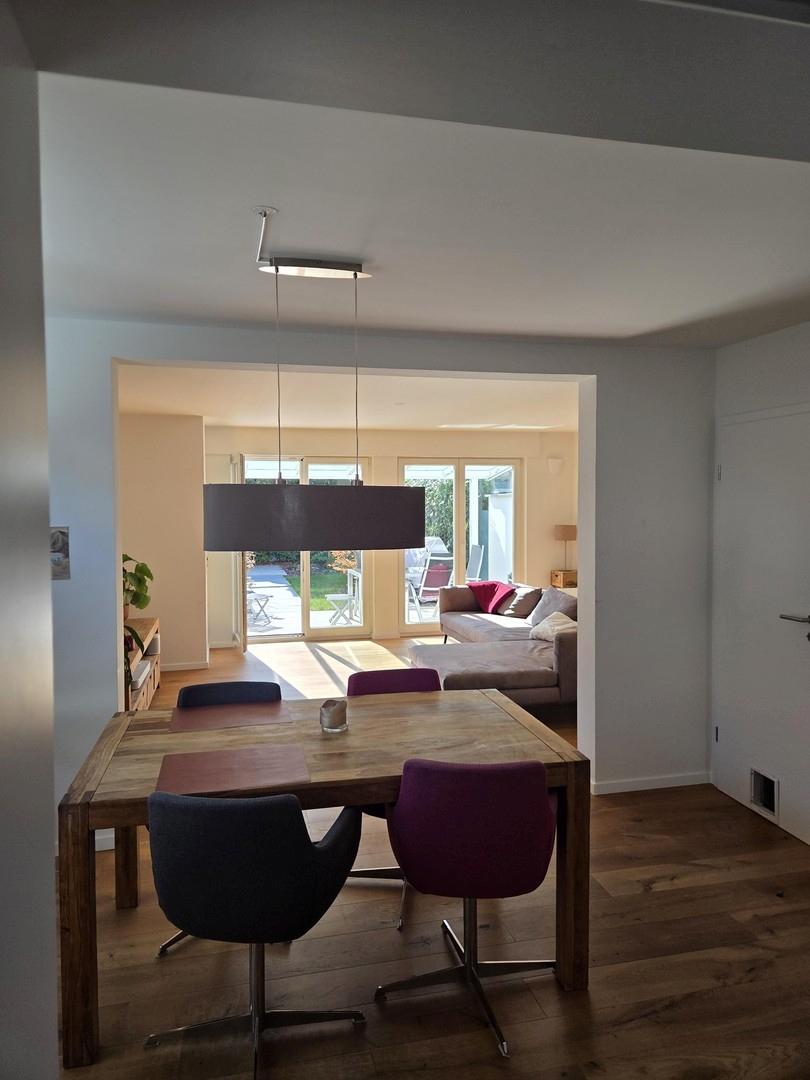 Wohnzimmer Blick in den Garten