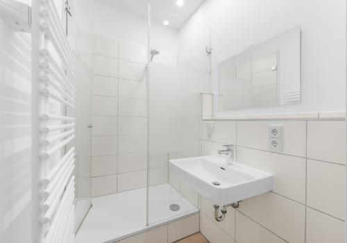 Duschbad mit Fußbodenheizung