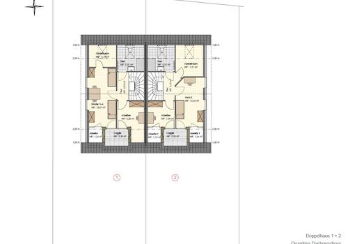 Grundriss Dachgeschoss