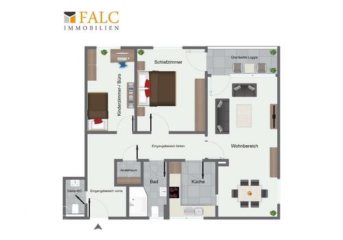 Grundriss Hochparterre