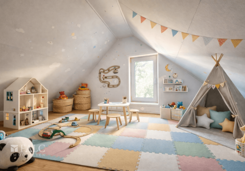 Dachboden im Nebengelass Bsp.