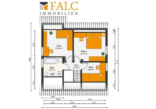 Grundriss Obergeschoss