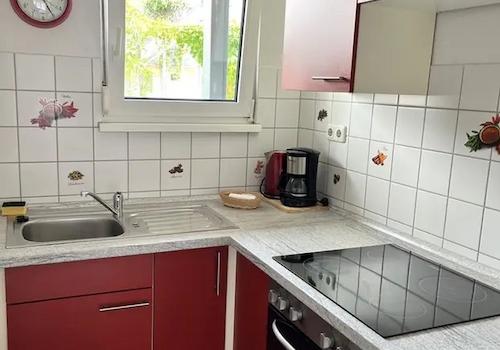 Grün vor dem Fenster