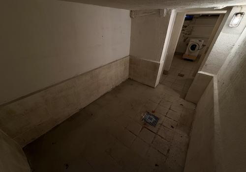 Kellerraum (ehemals Kühlraum)