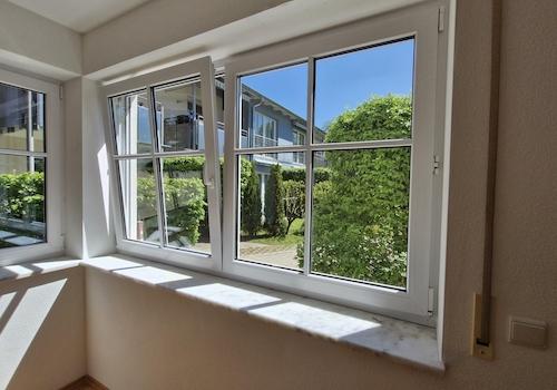 Aussicht vom Schlafzimmer