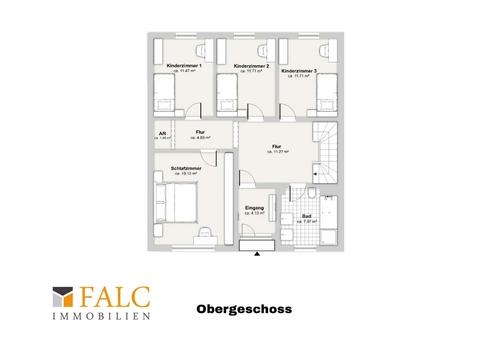 Grundriss Obergeschoss