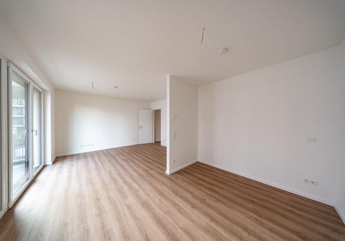 Beispielbild offener Wohn- und Küchenbereich