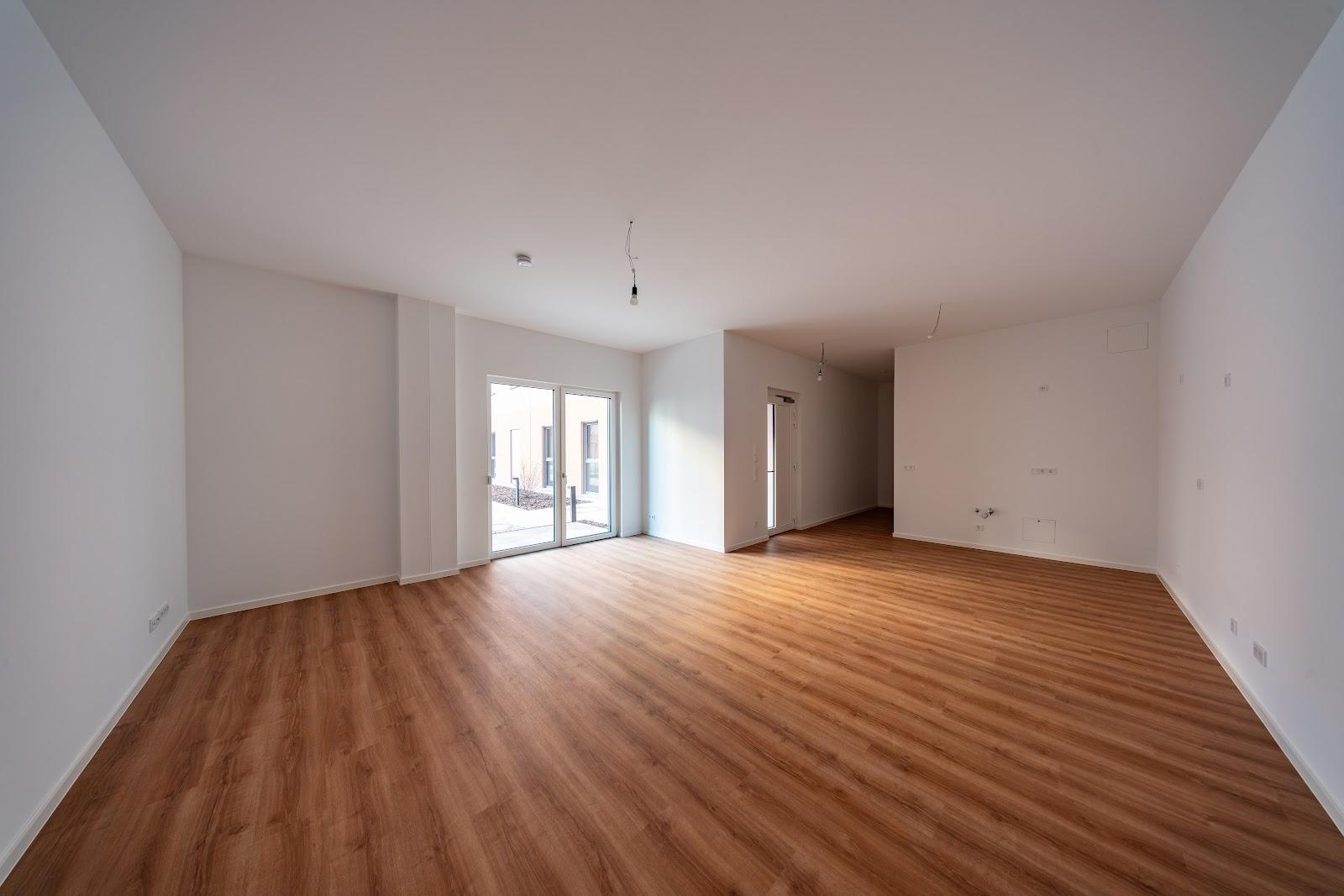 Offener Wohn- und Küchenbereich