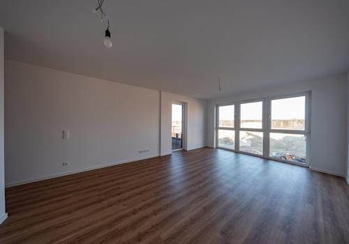 Offener Wohn- und Küchenbereich