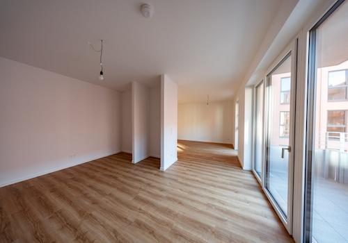 Offener Wohn- und Küchenbereich