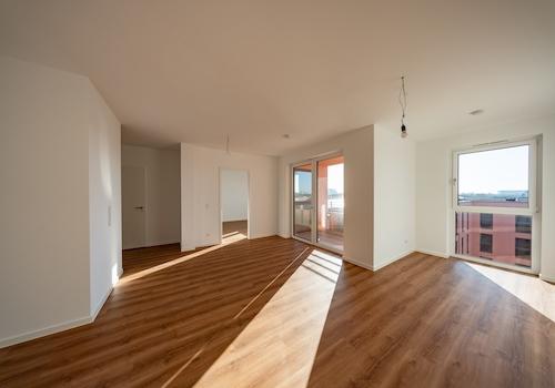 Offener Wohn- und Küchenbereich