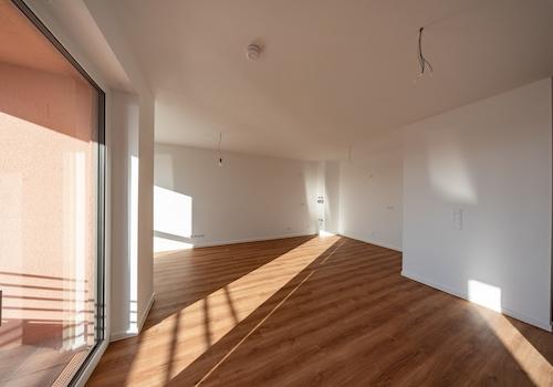 Offener Wohn- und Küchenbereich