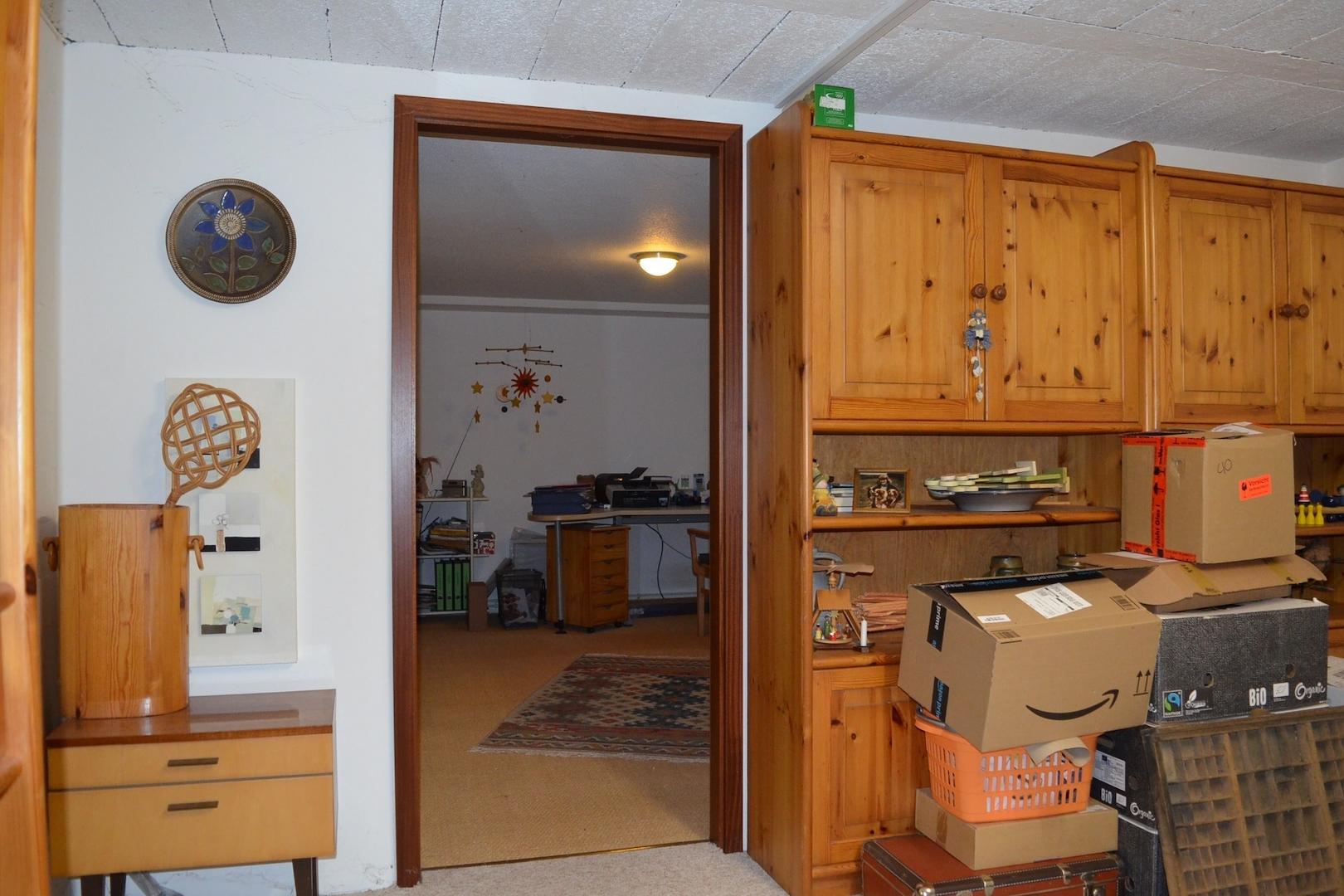 Hobbyräume im Keller