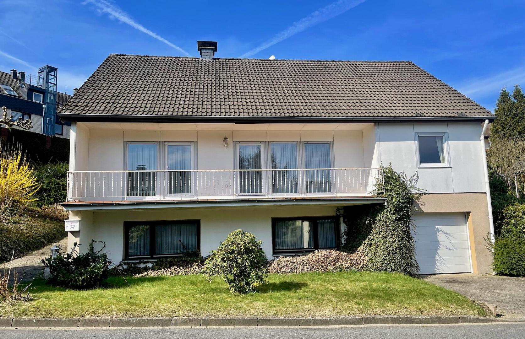 integrierte Garage im KG