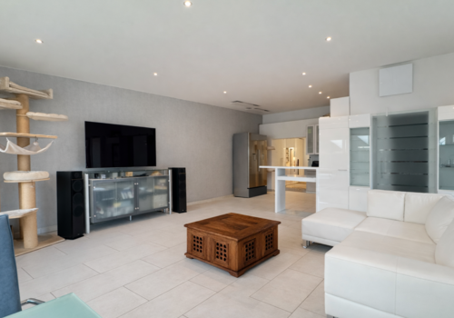 EG Wohnzimmer Blick Küche