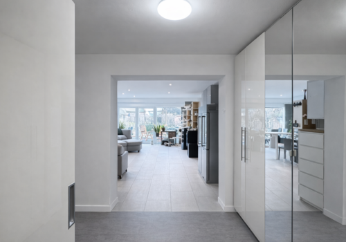 EG Flur Blick Wohnzimmer