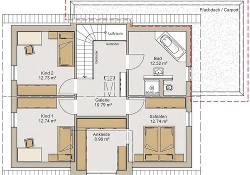EFH-146-35-150 - Grundriss OG