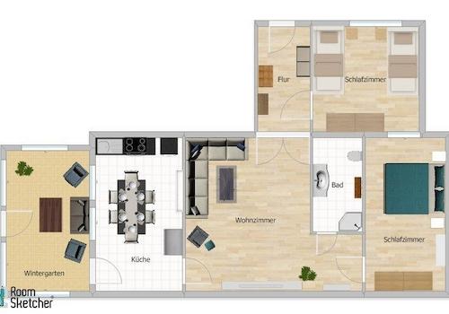 Wohnung Sommersprosse