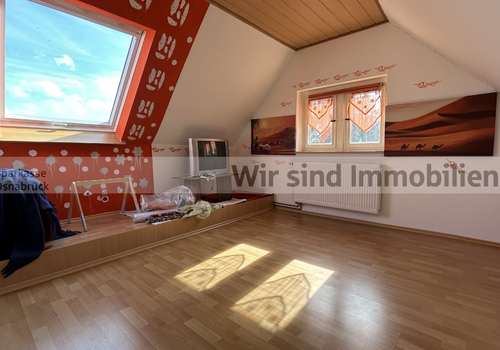 Ausgebauter Spitzboden