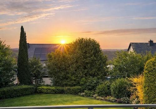 Blick Terrasse nach West