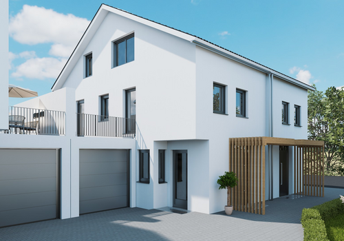 Doppelhaushälfte 1 & 2 / Ost