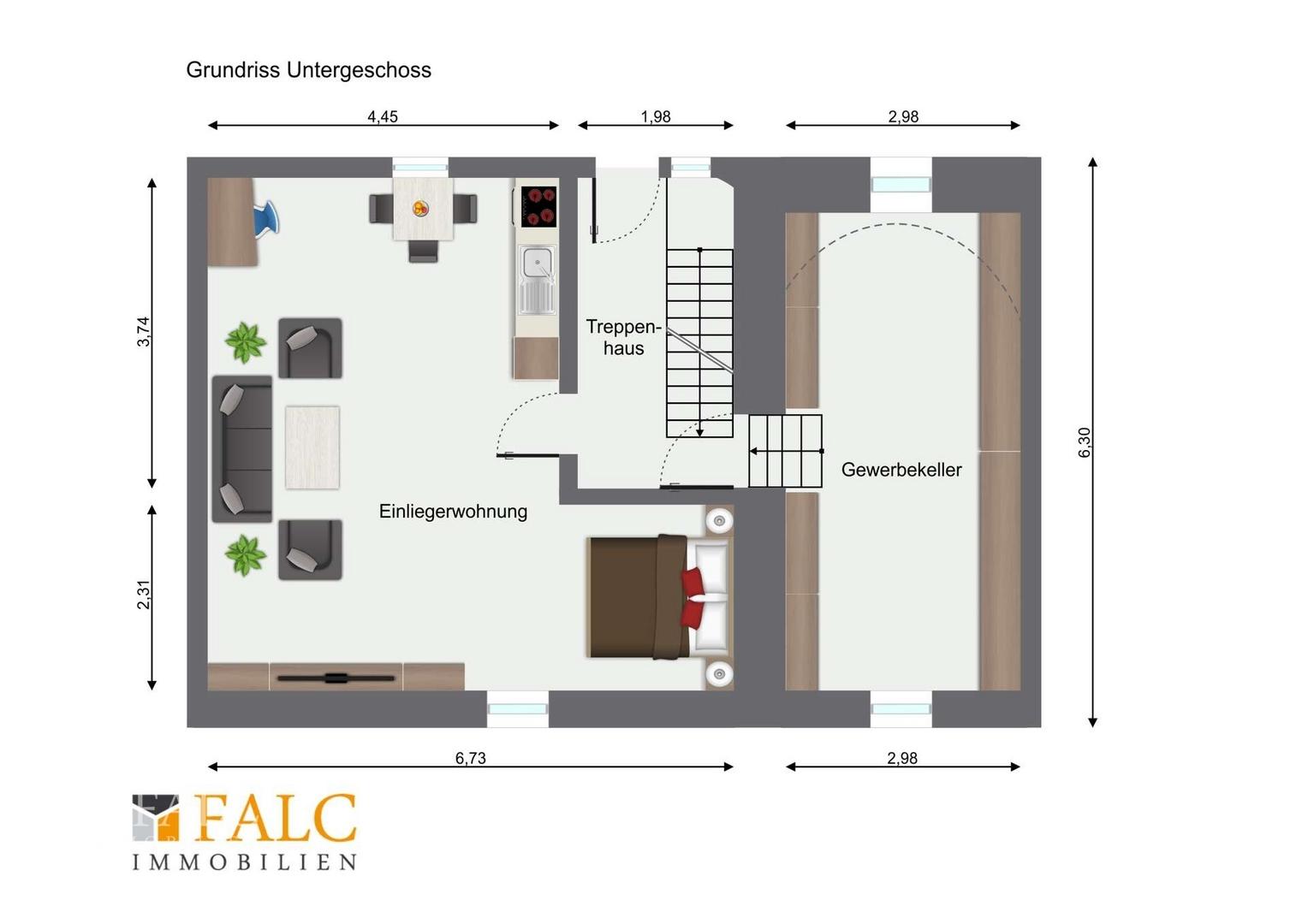 Grundriss Untergeschoss