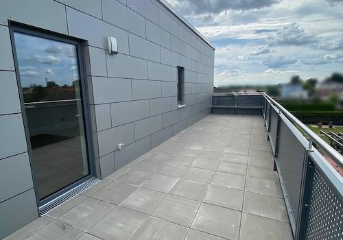 37m² Dachterrasse