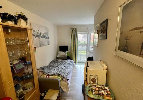 Kleine Wohnung hinten