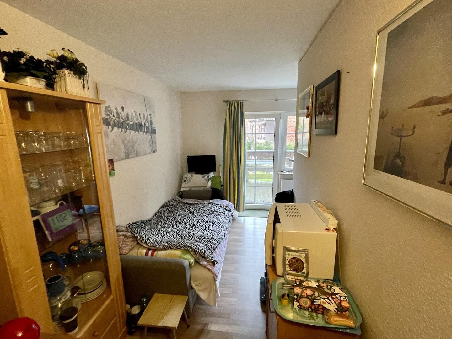 Kleine Wohnung hinten