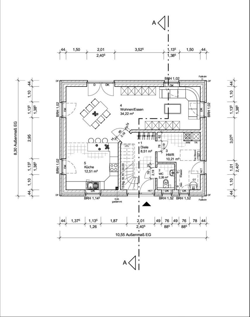 Grundriss Erdgeschoss