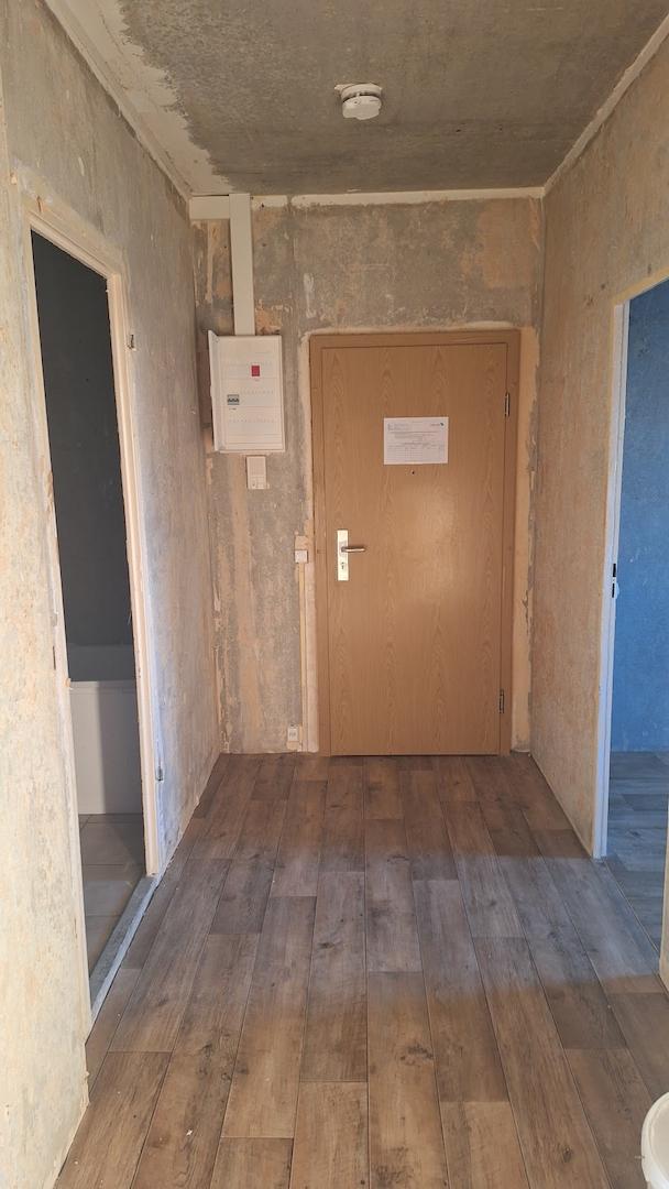 der Fußboden ist schon drin!