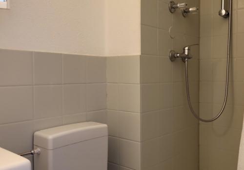 WC und Dusche