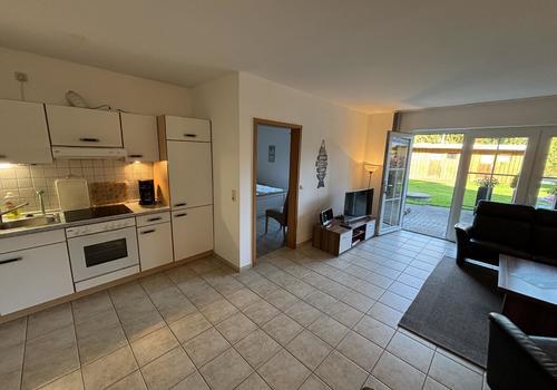 Küchenzeile im Wohnbereich