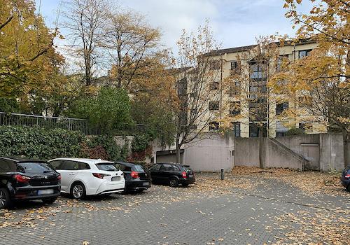 Zufahrt zur Tiefgarage