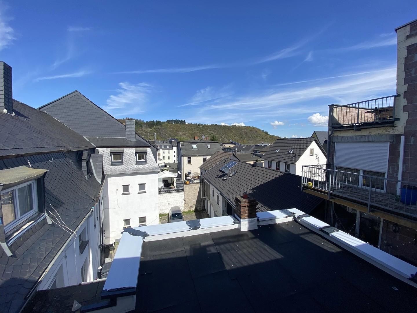 Dachterrasse in Fertigstellung