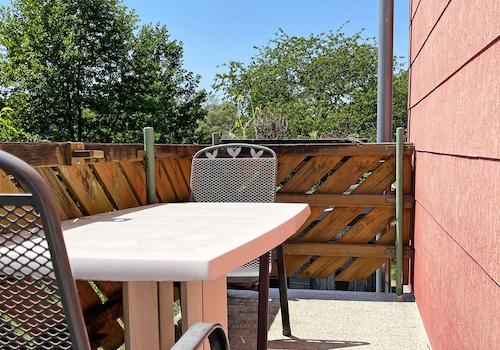 Balkon im EG - Ausgang Küche-bearbeitet