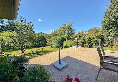 Blick von der Terrasse