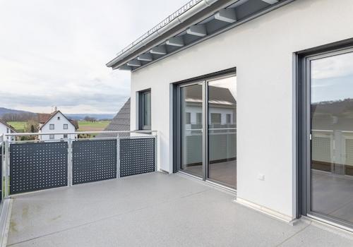 Balkon Zugang Wohnzimmer