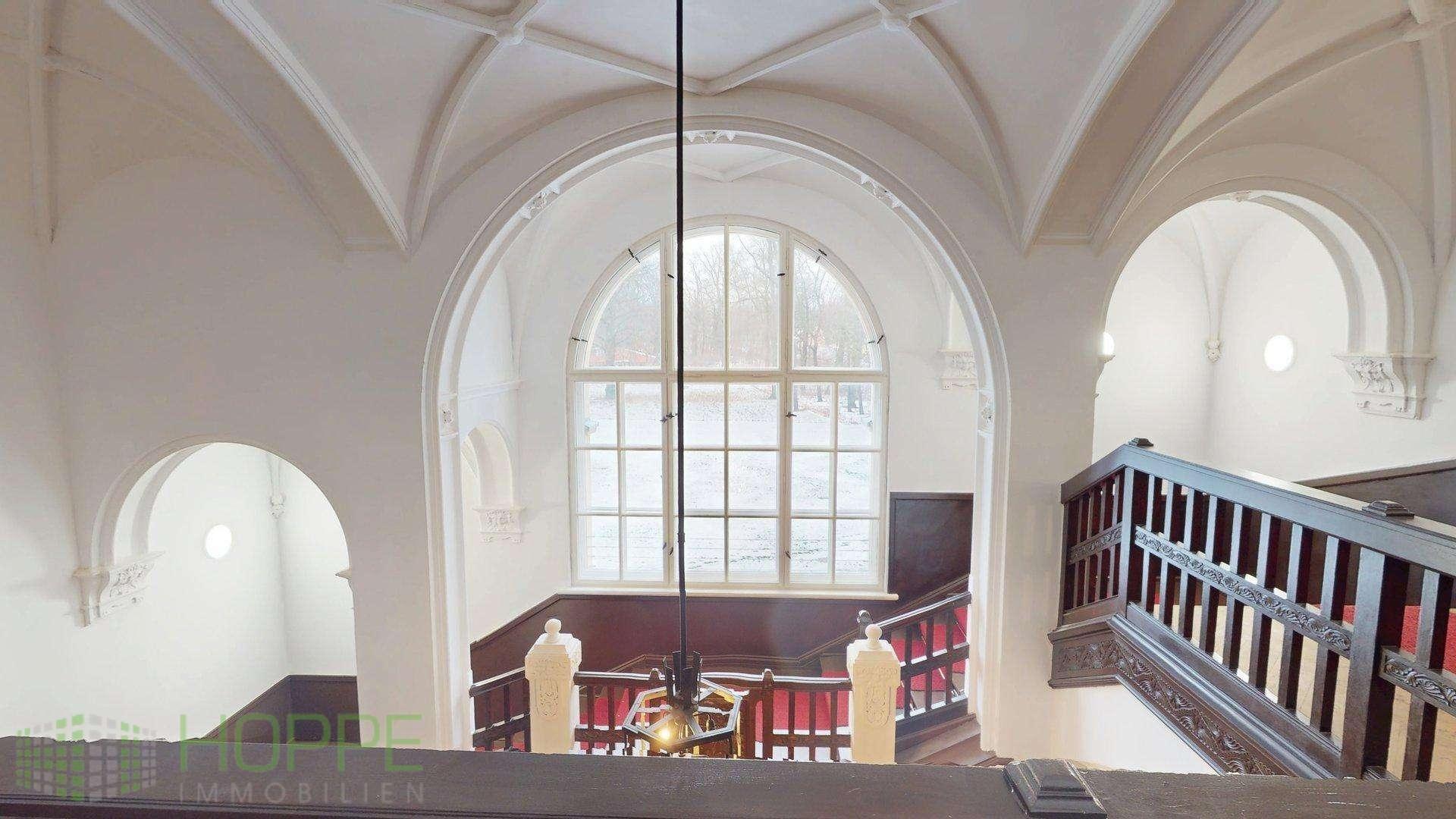 Blick ins Treppenhaus