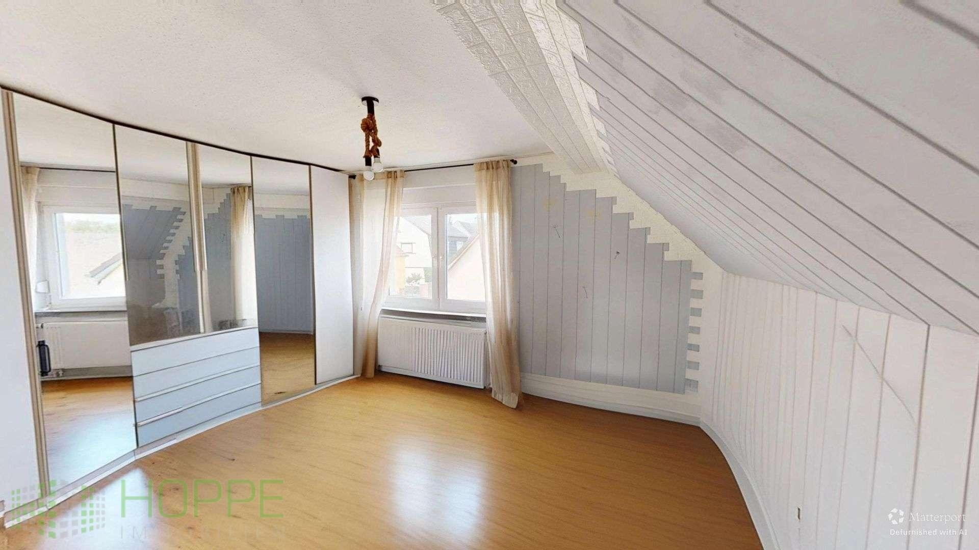 Schlafzimmer Perspektive 1 - Defurnished