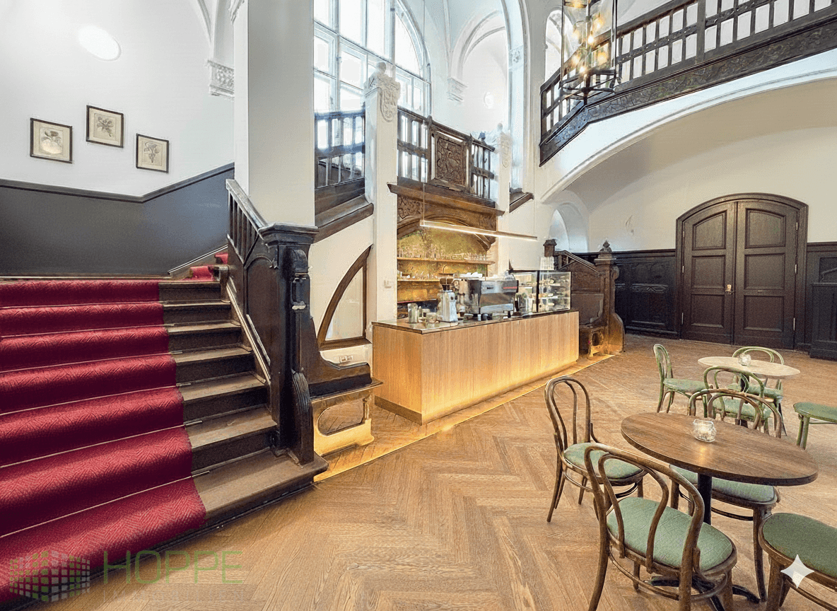 Cafe (Einrichtungsbeispiel KI generiert)