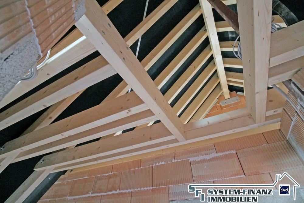 Detailfoto Dachkonstruktion