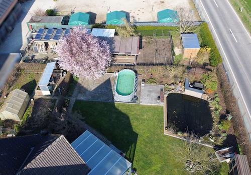 49 Garten Vogelperspektive