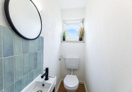 Separates Tageslicht-WC