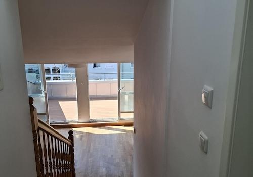 Blick auf West-Loggia